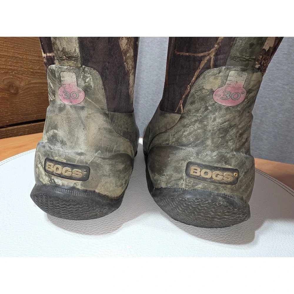 Bogs Kids Classic High Camo Insulated Waterproof Winter Boots 61672-973 Size 5Y